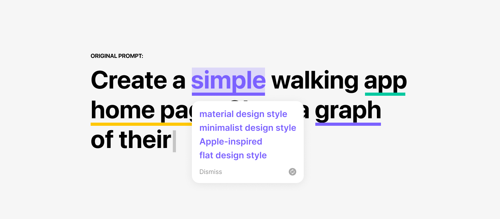 Improved iteration of promptly